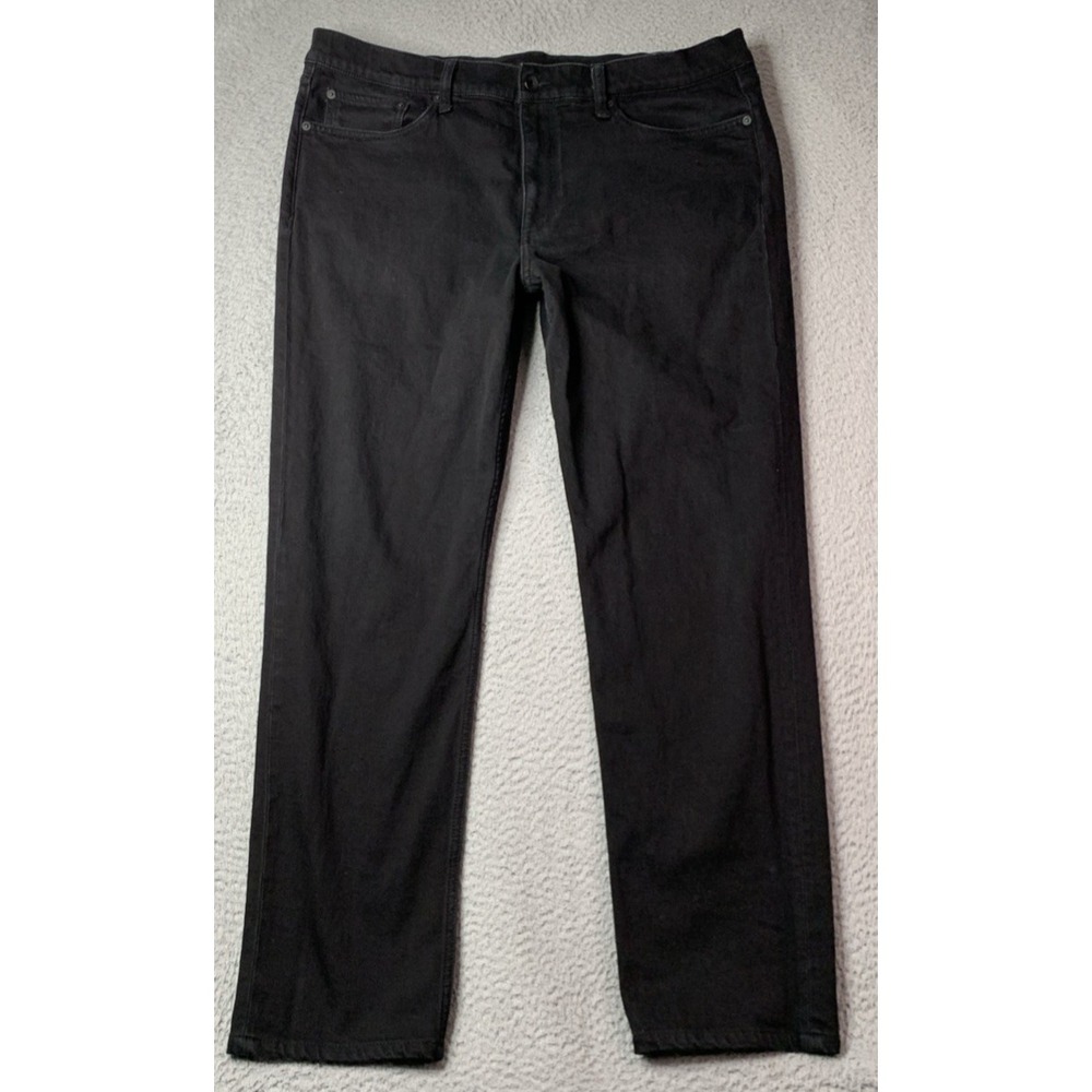 Rag & Bone Jeans Mens Size 38 Black Fit 2 Slim Inseam 28" Cotton Blend Jeans